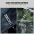 650 ThruNite Ti Mini Keychain Flashlight, USB-C Rechargeable EDC Pocket Light, Bright Lumens Small Keychain Gadget