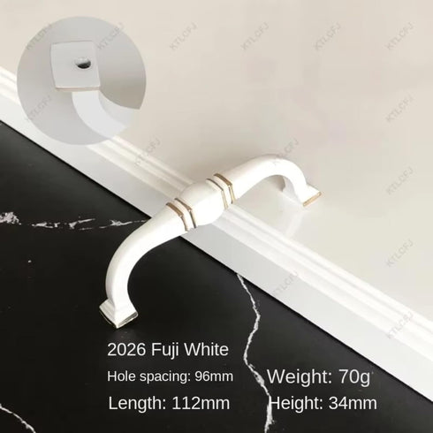 Aoleegatt Handle(2026-192-Fuji European Square Handle Modern Minimalist Bedside Cabinet Wardrobe Door Wine Cabinet