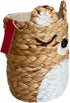 VIETBAS Holder-set 4 Cute Animal Woven Basket Organizer - Decorative Corgi Makeup Brush