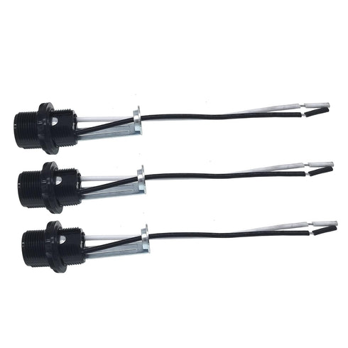 TWDRTDD E12 Light Socket-E12 Lamp Holder with 6 Inch Wire Lead,Phenolic Candelabra