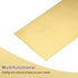 uxcell Brass Sheet, 12" x 4" Metal Sheets 0.02" Thickness for DIY Crafts and Electrical Repairs