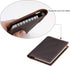 COFFEE Leather Cover for Rite in the Rain Top Spiral Notebooks, Handmade 3" x 5" Mini Pocket Notepad Holder