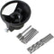 Maxmoral 11PCS Rotary Multi Tool Cutting Guide Attachment Kit Router Bit Set with
