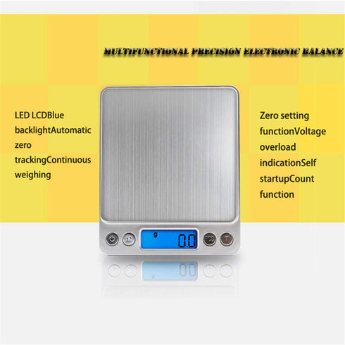 LCD Portable Mini Electronic Digital Scales, 3000g/0.1g Pocket Case Postal Kitchen Jewelry Weight Balance