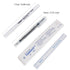 Surgical Skin Marker Professional 10Pcs Sterile Tattoo Stencil Tip Markers with Paper Ruler, Individually Wrapped for