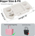 ZYTONGMAO Topper Tray for Bogg Bag Large Accessories - Waterproof EVA Table Top Organizer Tote Lid with Cup Holder