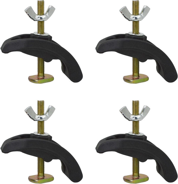 4PCS CNC Arcuate Press Plate Clamp, T Track Hold Down Clamps for Woodworking