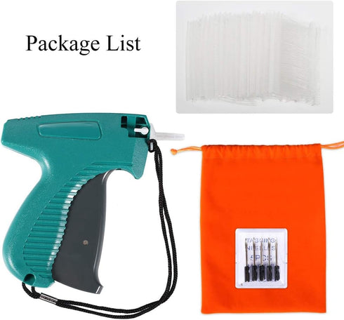 Tagging Gun for Clothing, Standard Retail Price Tag Attacher Kit with 6 Needles & 2000pcs 2" Barbs Fasteners