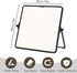 Dry Erase White Board, Magnetic Desktop Whiteboard with Stand, Wall Hanger, Portable Double-Sided Easel