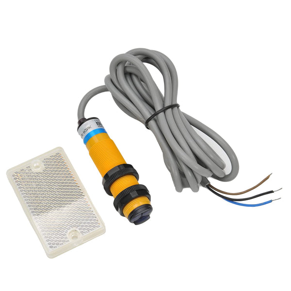 Heyiarbeit E3F-R2NK Photoelectric Sensor Switch 200MA Detection Distance 2M 3 Wires 1pcs