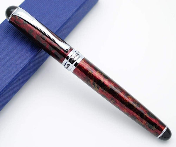 JINHAO X750 Fountain Pen, M Nib, Luxury Gold Powder Paint