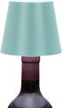 5 inches) Abbott Collection Cordless Rechargeable LED Bottle Stopper Lamp/Light (Light Blue, Classic Shade