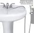 59in G1/2, 55/64", 15/16" Bidet Stainless Steel Hand Shower, Kitchen Bathroom Pet Bathing Shower Head with Hose