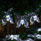 Solar String Lights, Waterproof 16ft 20LED Butterfly Christmas Fairy Lights for Home Party Wedding Patio Garden