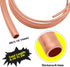Copper Tubing,5/16" OD x 6.56 Ft Refrigeration Copper Tubing for DIY Handicrafts, Jewelry, Crafts and Industry.
