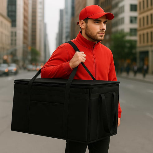 22x14x13 musbus Insulated Food Delivery Bag Cooler Bags Keep Food Warm Catering Therma for doordash Catering cooler