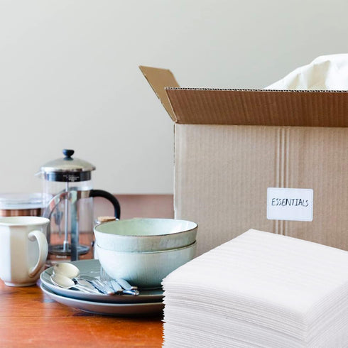 Foam Wrap Sheets Cushion Foam, 100 Pack for Moving, Shipping, Packaging, Storage, Safely Cushion Wrap for Dishes