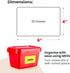 MESS Large Bin Labels for Storage Bins (50 6x4") - Removable Labels for Organizing, Craft Organization, Tote Moving