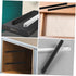 2pcs TEHAUX Track Guide Smooth Sliding Drawer Slide for Cabinets Bedside Tables and Wardrobes Side Mount Design