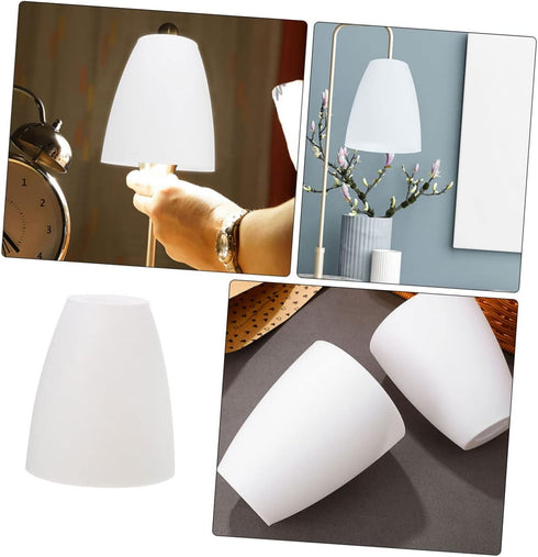 4.52X3.93X3.93In Plastic Lampshade Replacement Lightweight Lamp Shade Cover for Table Floor Pendant Lights Home