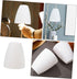 4.52X3.93X3.93In Plastic Lampshade Replacement Lightweight Lamp Shade Cover for Table Floor Pendant Lights Home
