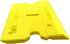 100-Pack Double Edged Plastic Razor Blades - Thicker & Thinner Edges