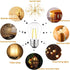 Svater 15 Pack 2W S14 Replacement LED Bulbs, Dimmable Vintage Edison Lights, E26 Base, IP65 Waterproof