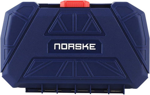 Norske Tools NIDBP280 12pc Impact Titanium Hex Shank Drill Bit Set for Metal, Wood, Plastic