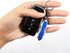 1Pc Blue Car Static Human Body Static Eliminator, Anti-Static Keychain ESD Tool, Car Static Electricity Releaser