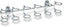 Triton Products Multi-Ring Tool Holder Pegboard Hook, 9 Inch, Silver, 2 Count
