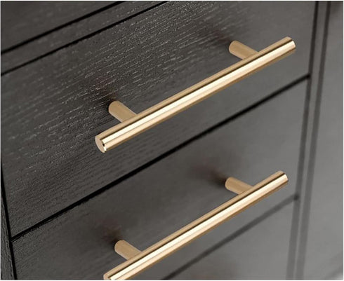 XINHUIPART 256mm) Cabinet Drawer Handle Large Handle Modern Minimalist Kitchen Furniture Cabinet Drawer Handle Gold