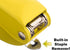 Praxxis Pro Office Supplies - Aria-Plus Half-Strip Mini Stapler, Durable, Compact, Colorful Stapler for Office and