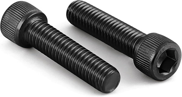 M5 x 40mm Socket Head Cap Screws, Grade 12.9 Alloy Steel Black Oxide, Full Thread, 25 PCS