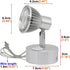 XDIAN 5W Finish,3000K COB LED Picture Light Plug in Wall Lamp Fixture,Adjustable Light Head Reading Lamp with Power