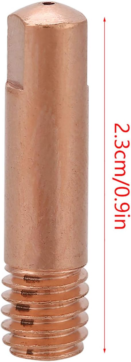 20-pk Miller 0.030 Contact Tip MIG Welding Consumables for 15AK Torch, 0.8/1.0mm (0.8mm / 0.030) Accessories