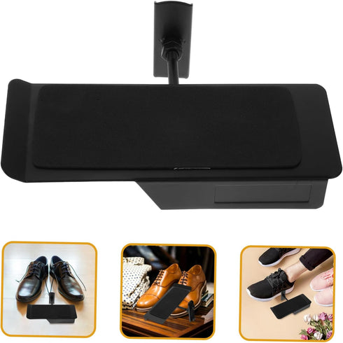 Closet PRETYZOOM Height Wall Mounted Shoe Rack Floating Sneaker Shelf for Shop Display Construction with Antislip
