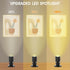 DEDC 6pcs 3000K Dimmer, Closet LED Mini Spot Light, Spotlights with RF Art Picture Lights, Spotlight for Plants Jewelry