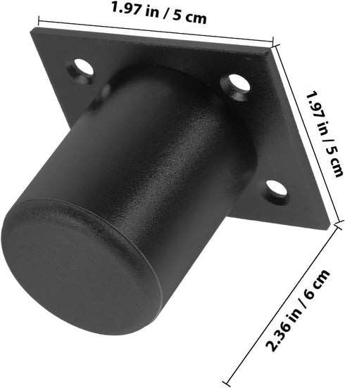 2pcs 5cm Cabilock Adjustable Aluminum Alloy Furniture Legs Heavy Duty Cabinet Support Feet Sofa Table Replacement Legs