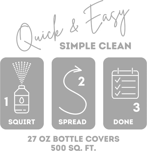 27oz, 2Pk Quick Shine Multi Surface Floor Cleaner | Ready to Use-Streak Free- No Rinse | Use on Hardwood, Laminate