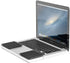 GRIFITI Fat Palm Pads 1/4" Thick Laptop Wrist Rest, 2 Pads, Ergonomic Carpal Tunnel Support, Smooth Skin Surface