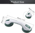 1Pcs MroMax Suction Shower Grab Grip Bar Shower Handle & Bathroom Bathtub Handle, Heavy Duty Safety Grab Bar Non Slip
