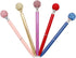 Gullor 5PCS Multicolor Diamond Ballpoint Pen Set, Bling Metal Retractable Ballpoint Pens