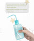 Melphoe Tattoo Wash Bottle 2Pcs, 250ml Water Squirt Bottle for Tattoo Supplies, Safety Rinse, Watering Tools (Blue)
