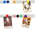 Magnetic Board Frameless Stainless Iron Strips, Magnetic Bulletin Bar Board with 10 Colorful Magnets for School Office