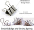 Extra Large Binder Clips 2 Inch (40 Pack), Big Paper Clamps for Office and Home Supplies, Silver by COLOGO