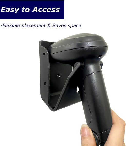 YurMemo LS2208 DS2278 LI4278 (Holder-A1) Universal Scanner Holder,Barcode Scanner Holder,Barcode Reader Bracket Wall