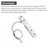 MECCANIXITY 4 Set Digital Load Cell Weight Sensor 20KG + HX711 Module, 24 Bit Precision A/D for DIY Kitchen Scale Kit