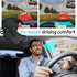 LELEBEAR Orthopedic Cushion, Seat Cushion for Truck Driver, Memory Foam L-Shaped Integrated Seat Cushions, Ergonomic