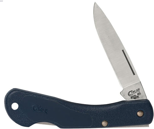Case XX WR Pocket Knife, Blue Handled Mini-Blackhorn, Length Closed 3 1/8 Inch (Item 2392)
