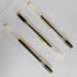 Japanese Minimalist Style Black Ink Gel Pens, 0.38mm Extra Fine Point, 12 Count (WINYOOD-230)